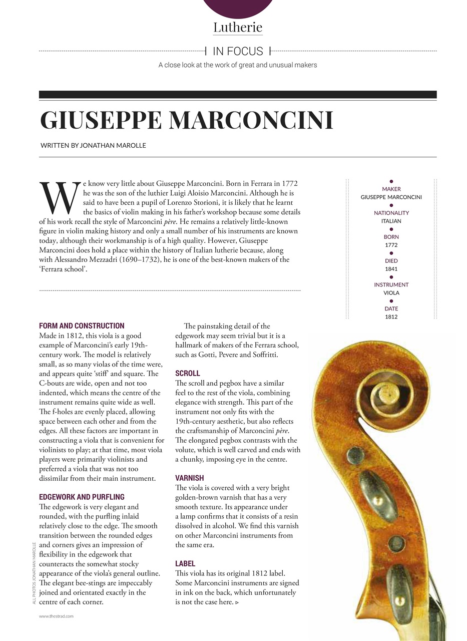 The Strad Preview Pages