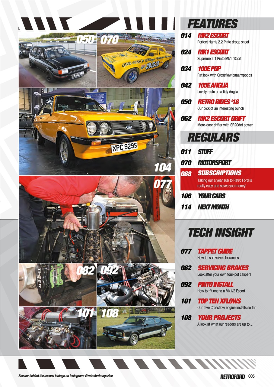 Retro Ford Preview Pages