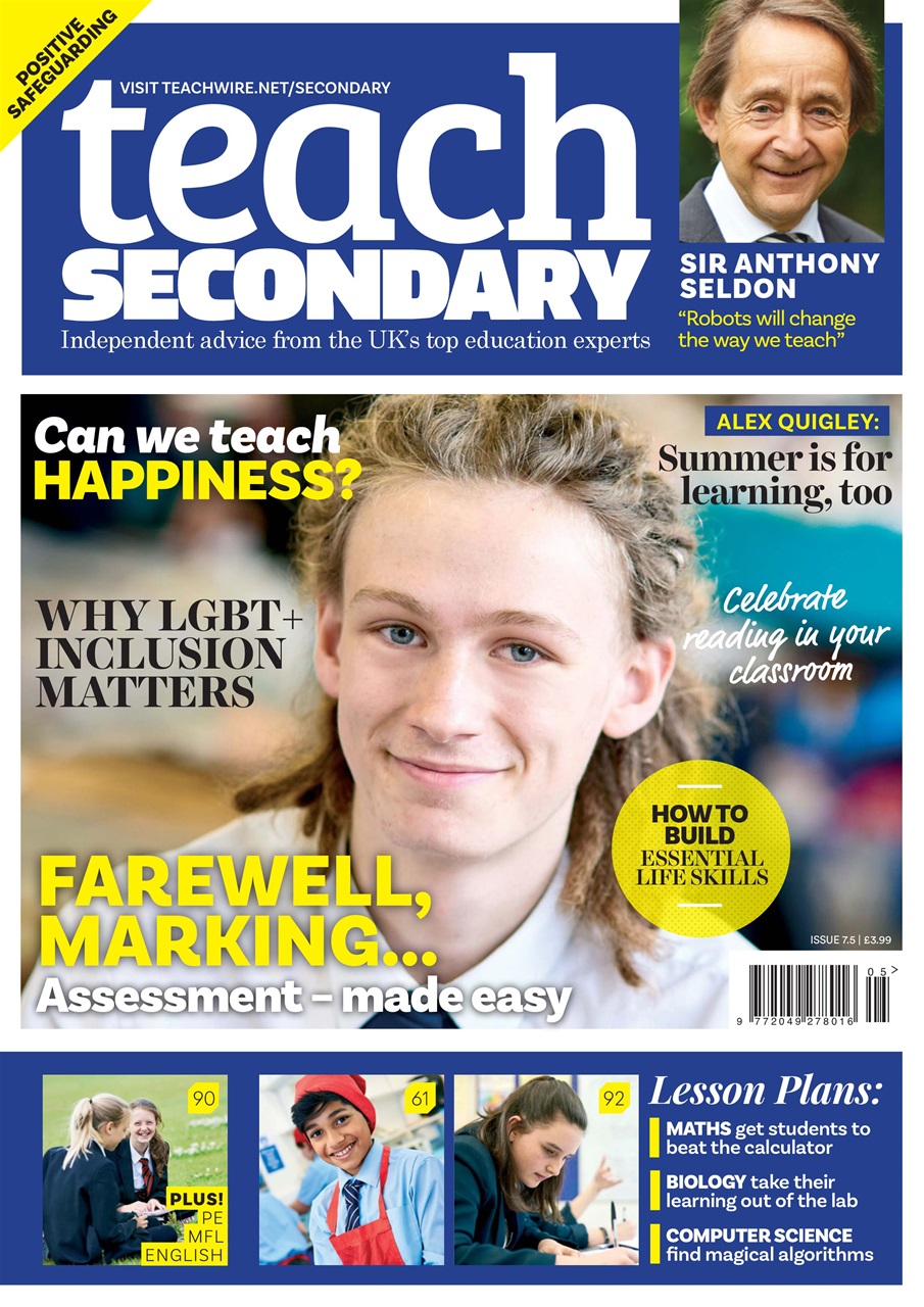 Teach Secondary Preview Pages