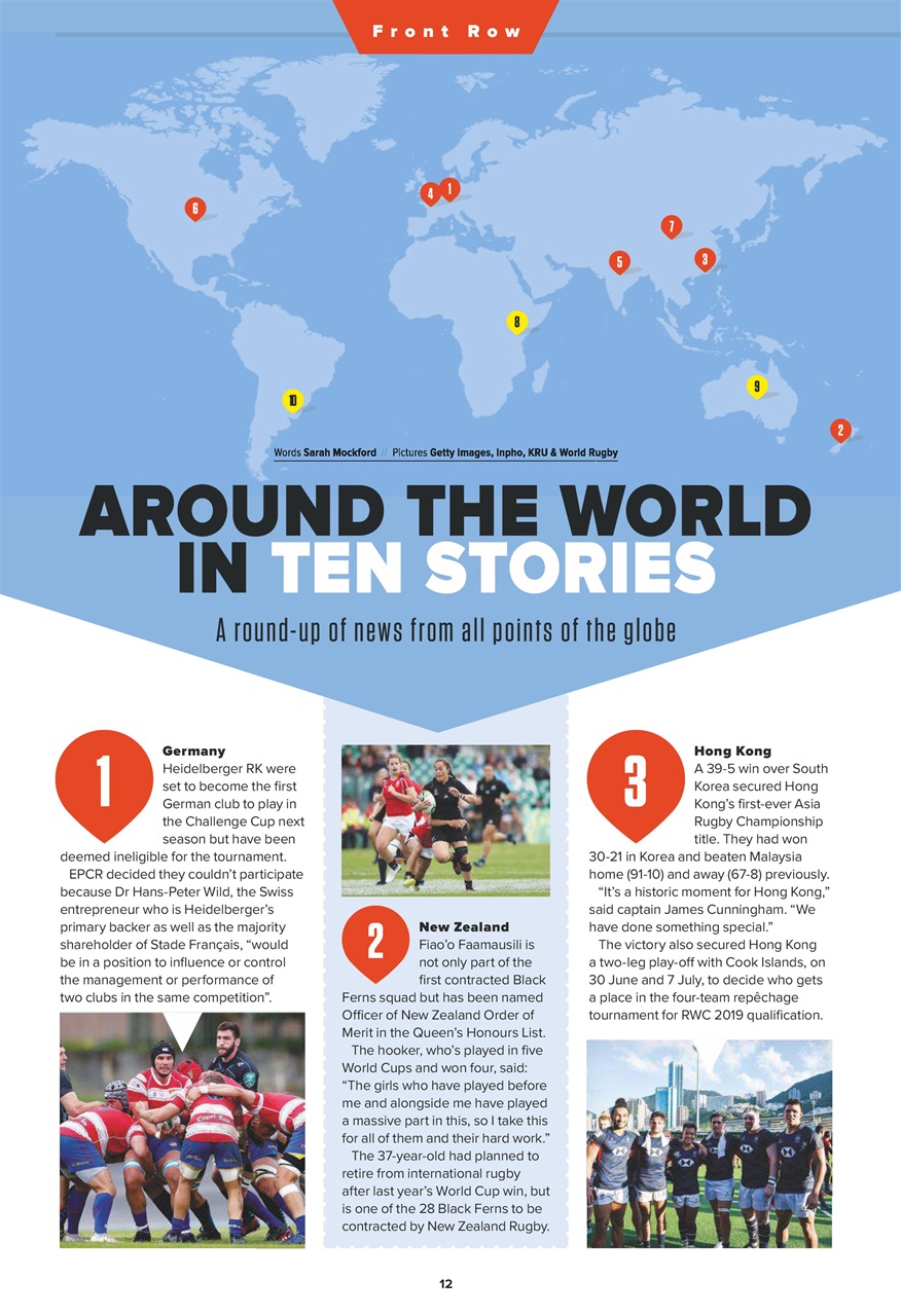 Rugby World Preview Pages