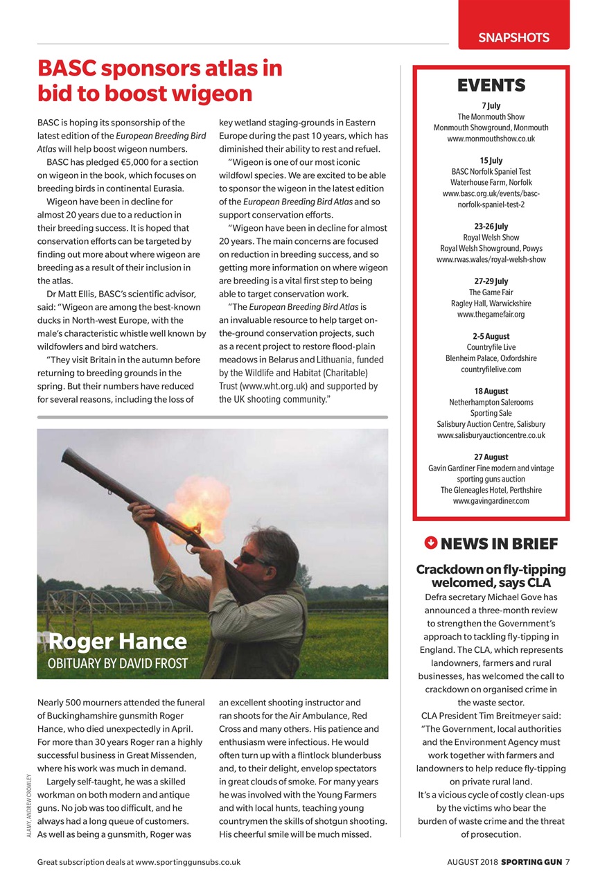 Sporting Gun Preview Pages