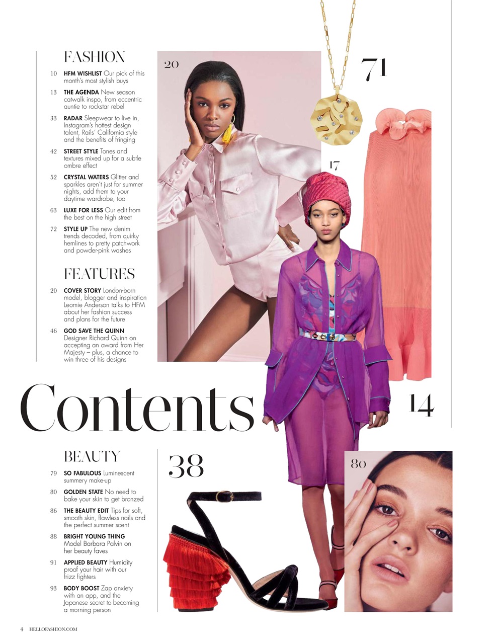 Hello! Fashion Monthly Preview Pages