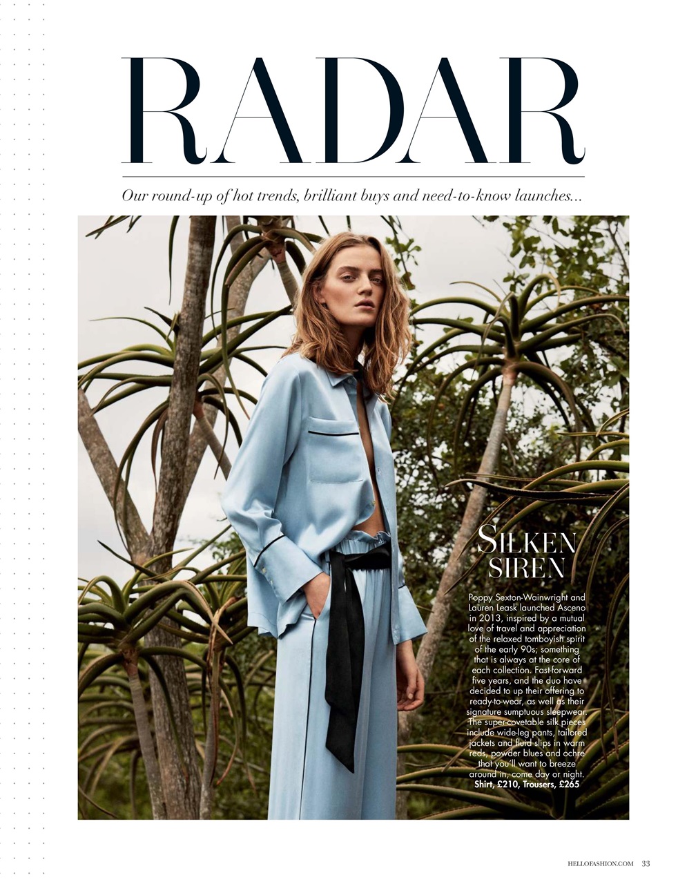 Hello! Fashion Monthly Preview Pages