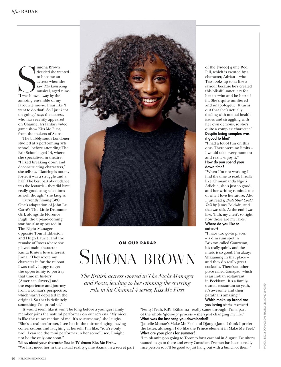 Hello! Fashion Monthly Preview Pages