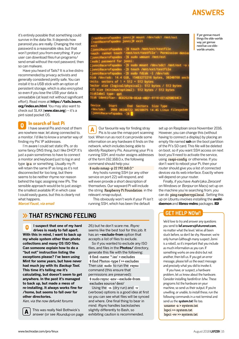 Linux Format Preview Pages
