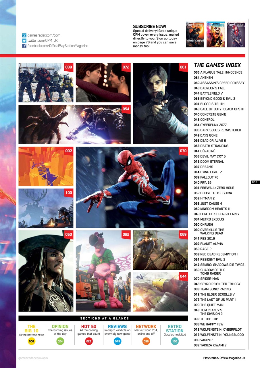 PLAY Magazine Preview Pages