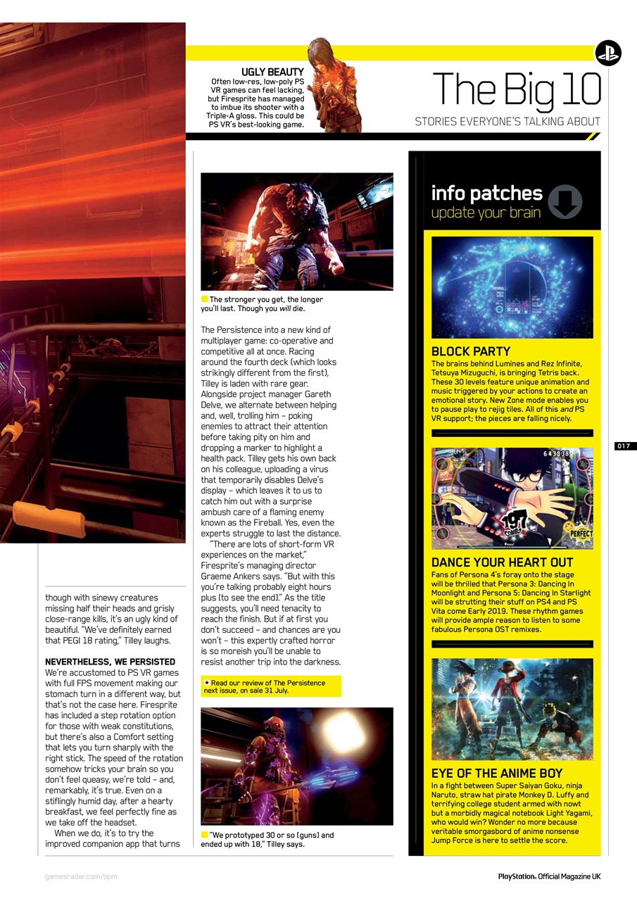 PLAY Magazine Preview Pages