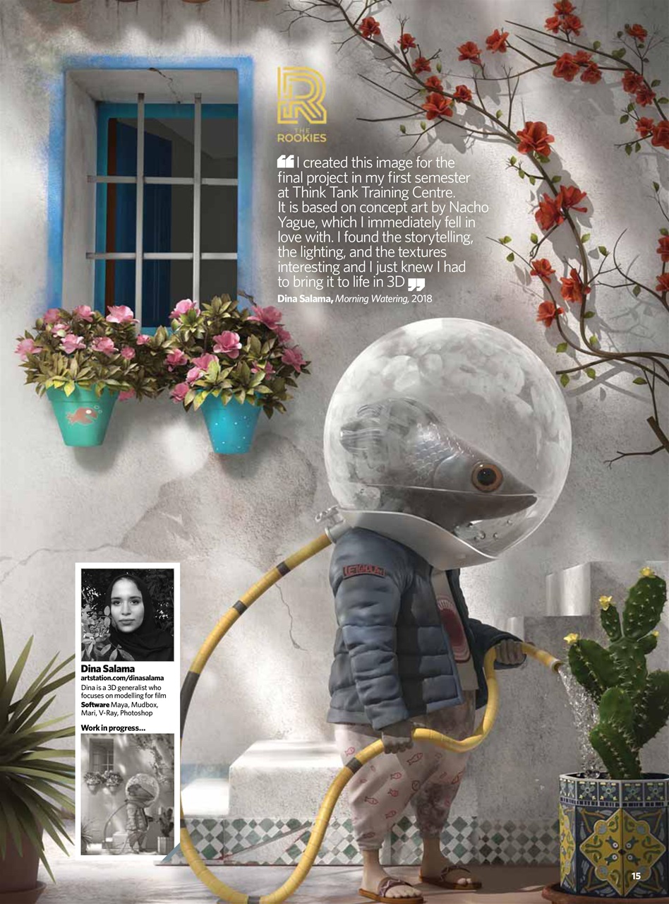 3D Artist Preview Pages