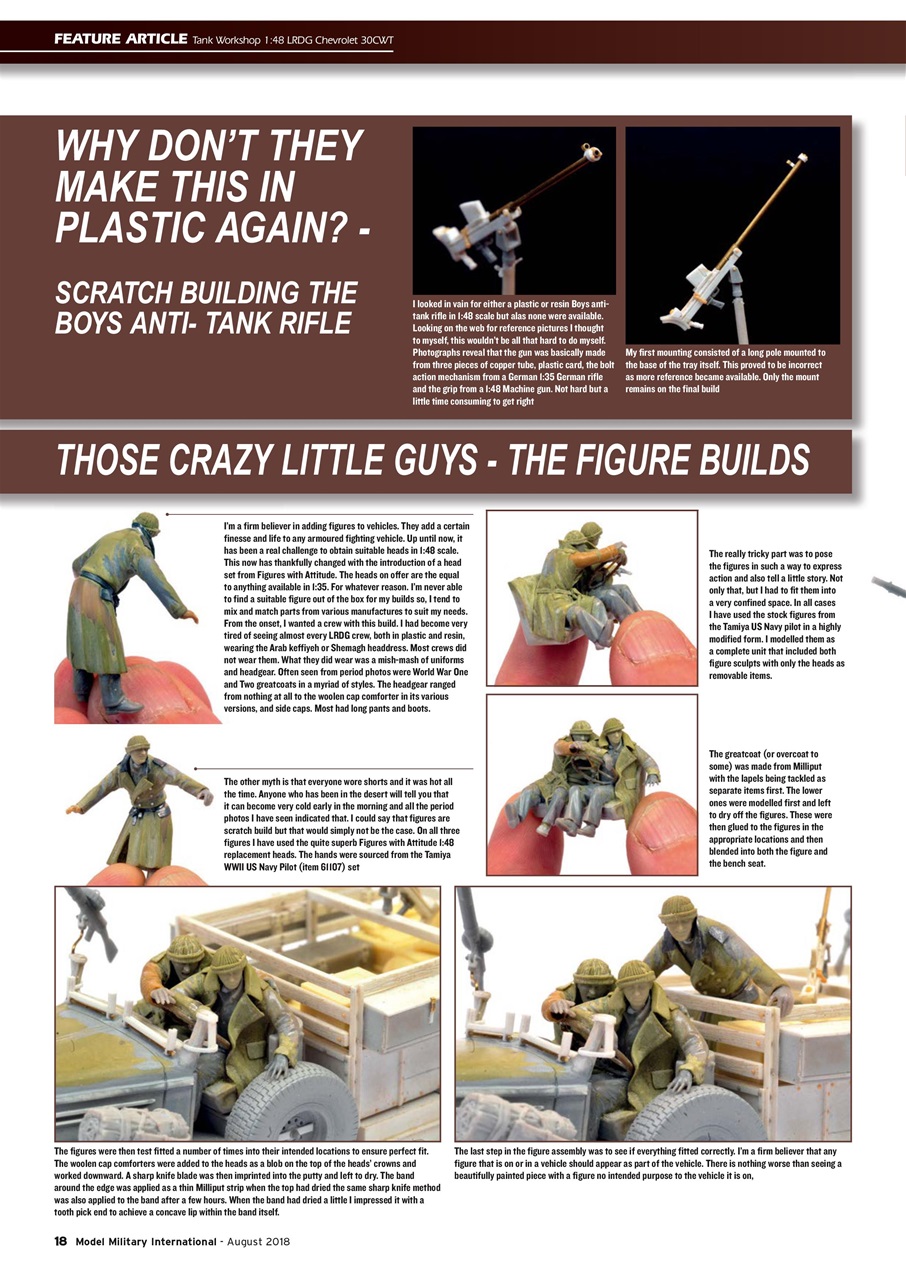 Military Modelling International Magazine Preview Pages