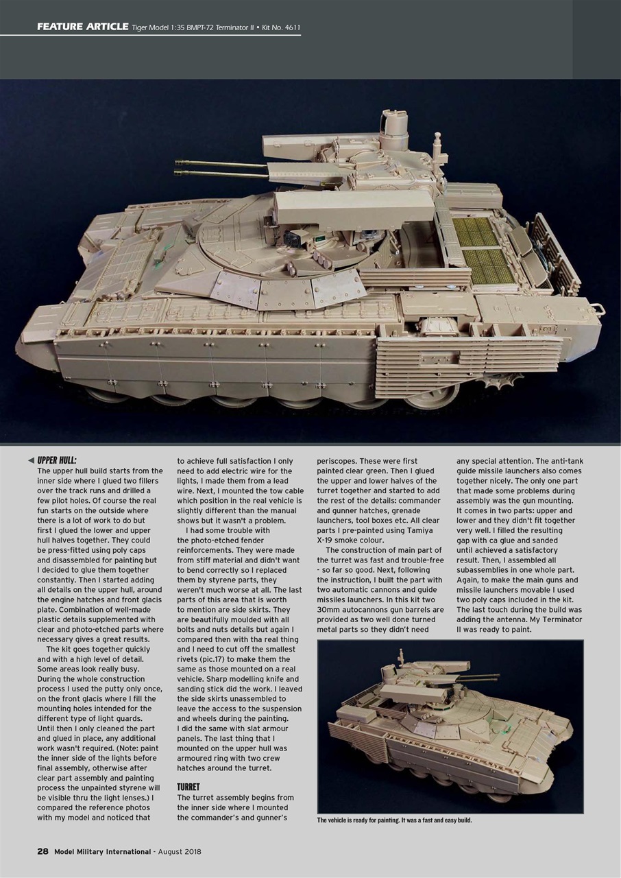 Military Modelling International Magazine Preview Pages