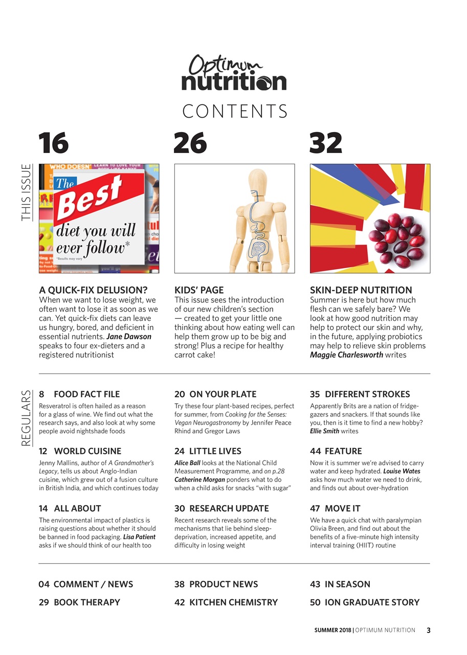 Optimum Nutrition Preview Pages