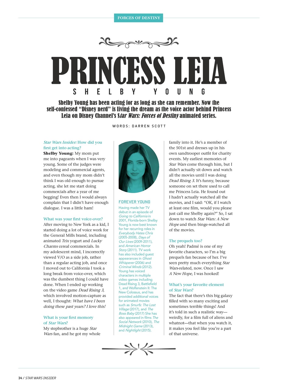 Star Wars Insider Preview Pages