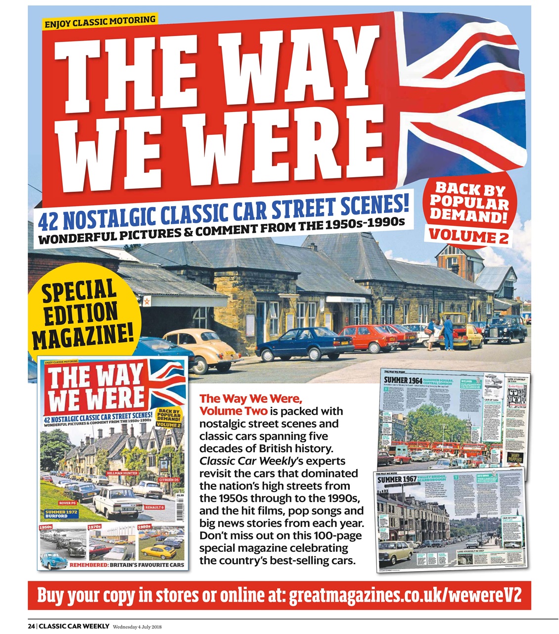 Classic Car Weekly Preview Pages