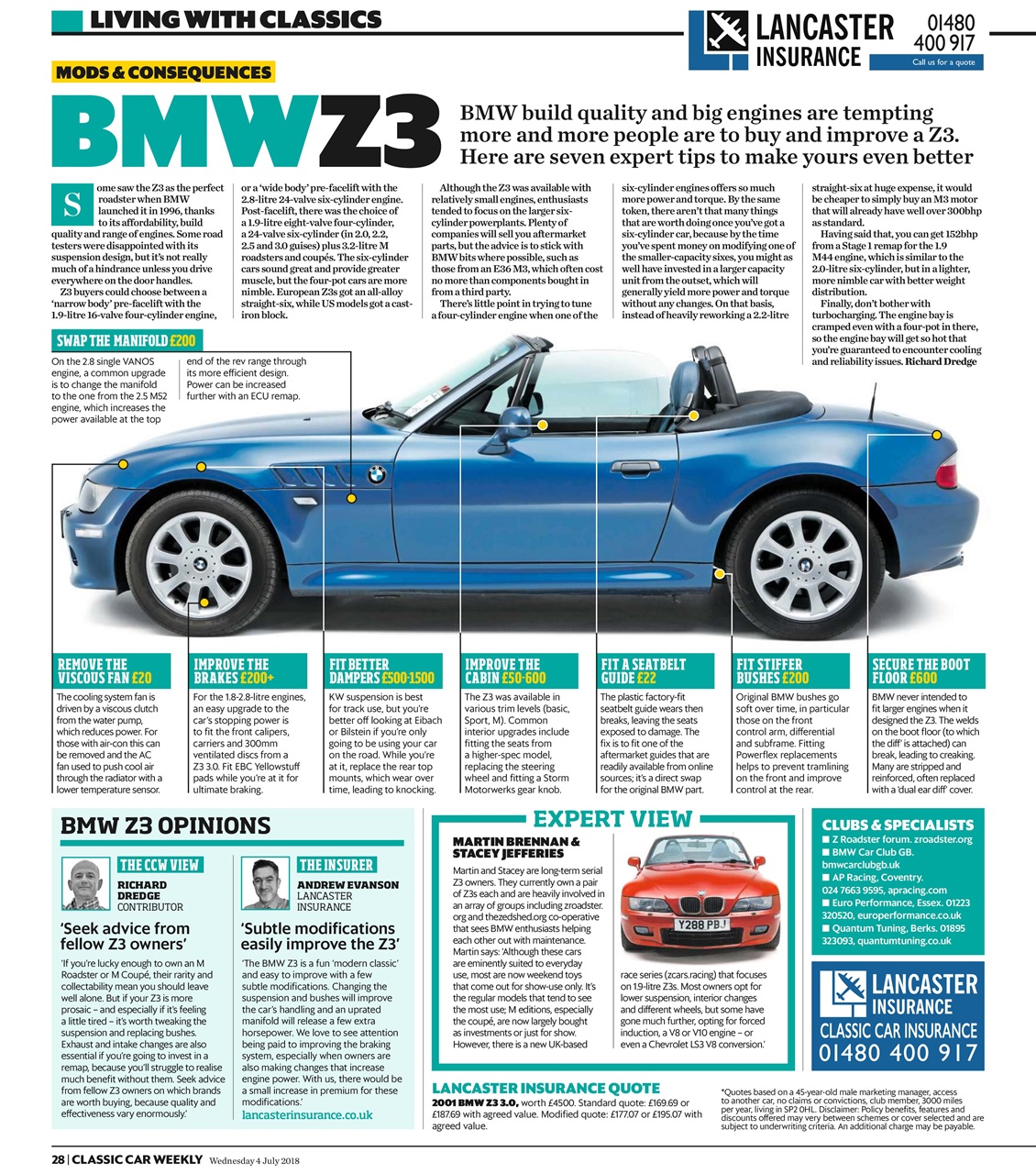 Classic Car Weekly Preview Pages