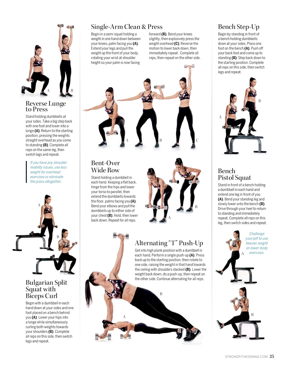 Strong Fitness Preview Pages