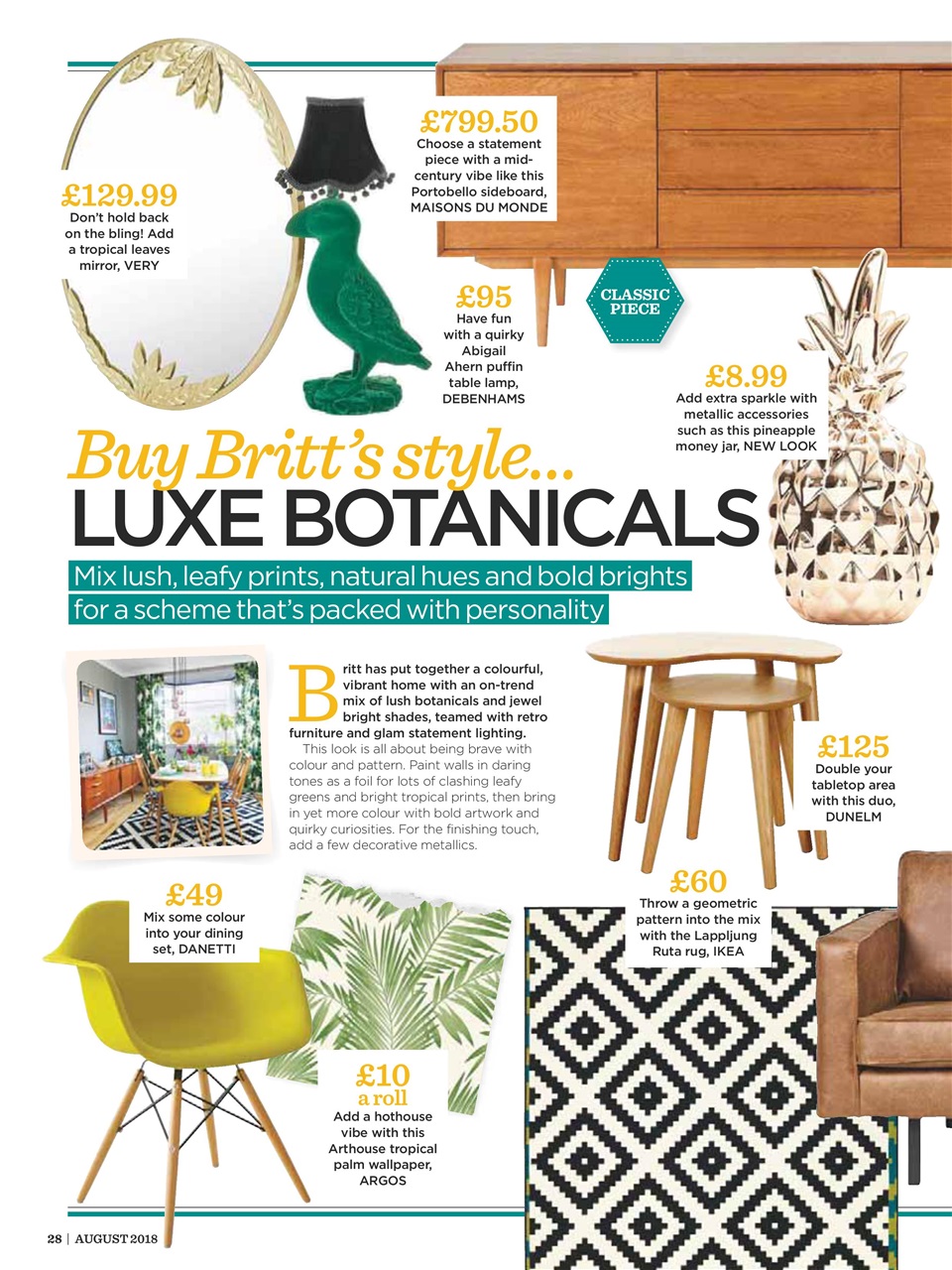Style at Home Preview Pages