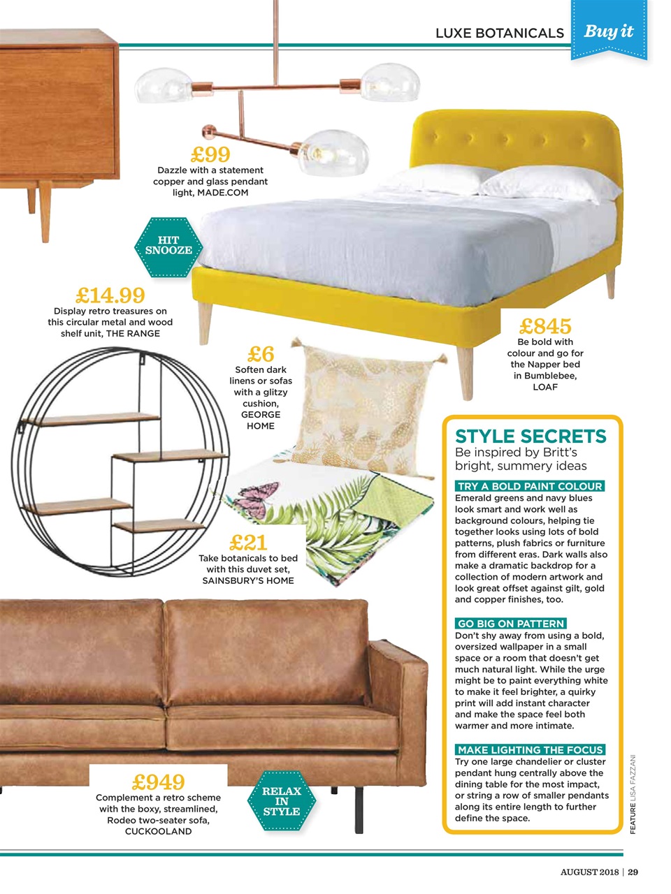Style at Home Preview Pages