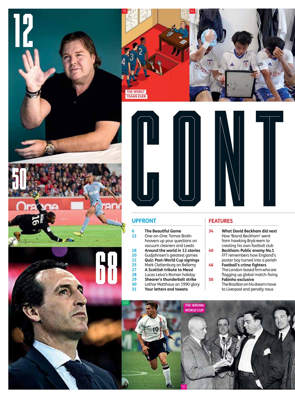 FourFourTwo Preview Pages