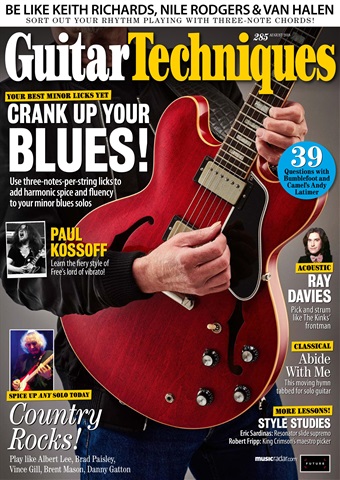 Guitar Techniques issue August 2018