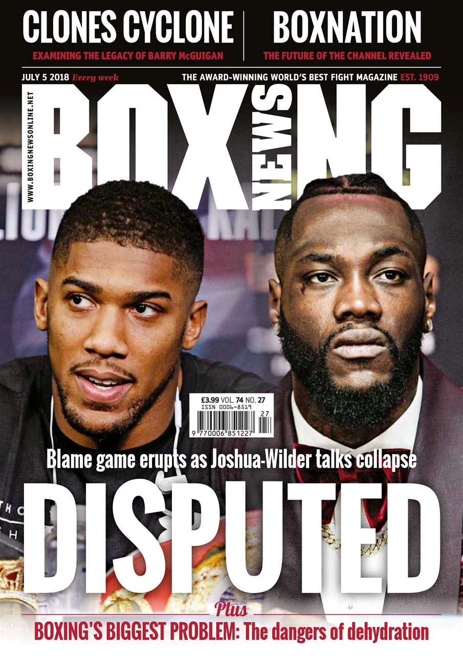 Boxing News Preview Pages