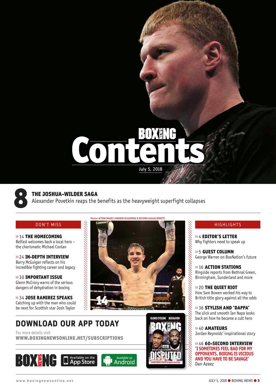 Boxing News Preview Pages