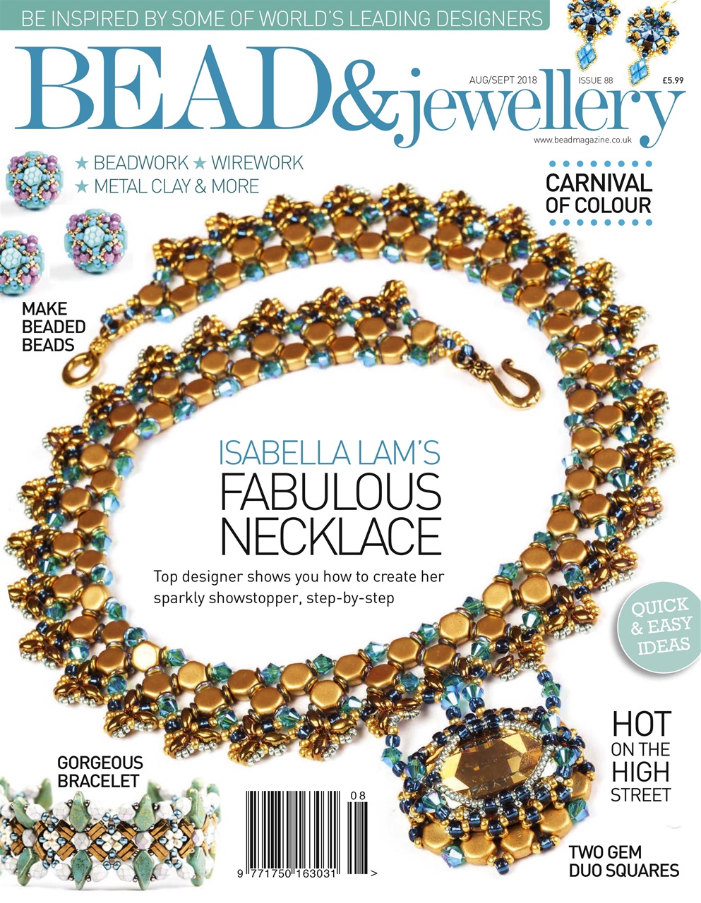 Bead & Jewellery Magazine Preview Pages