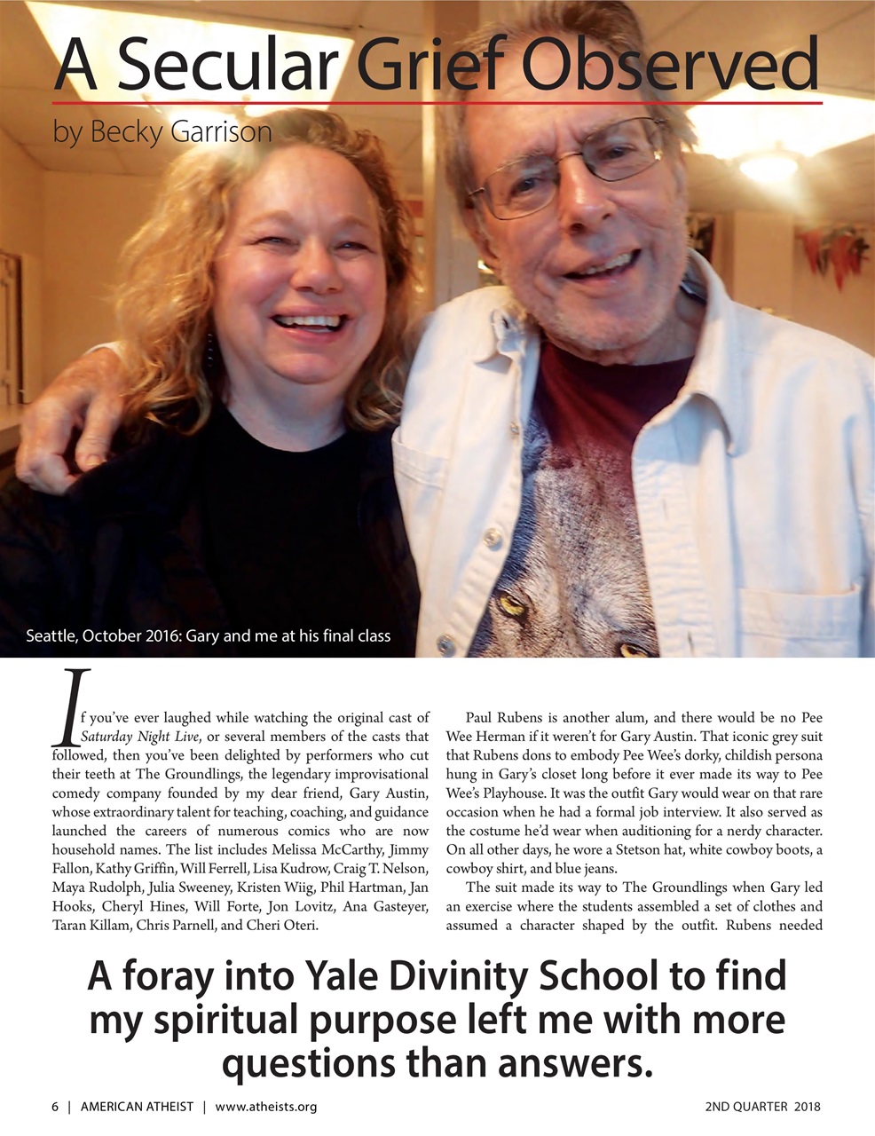 American Atheist Preview Pages