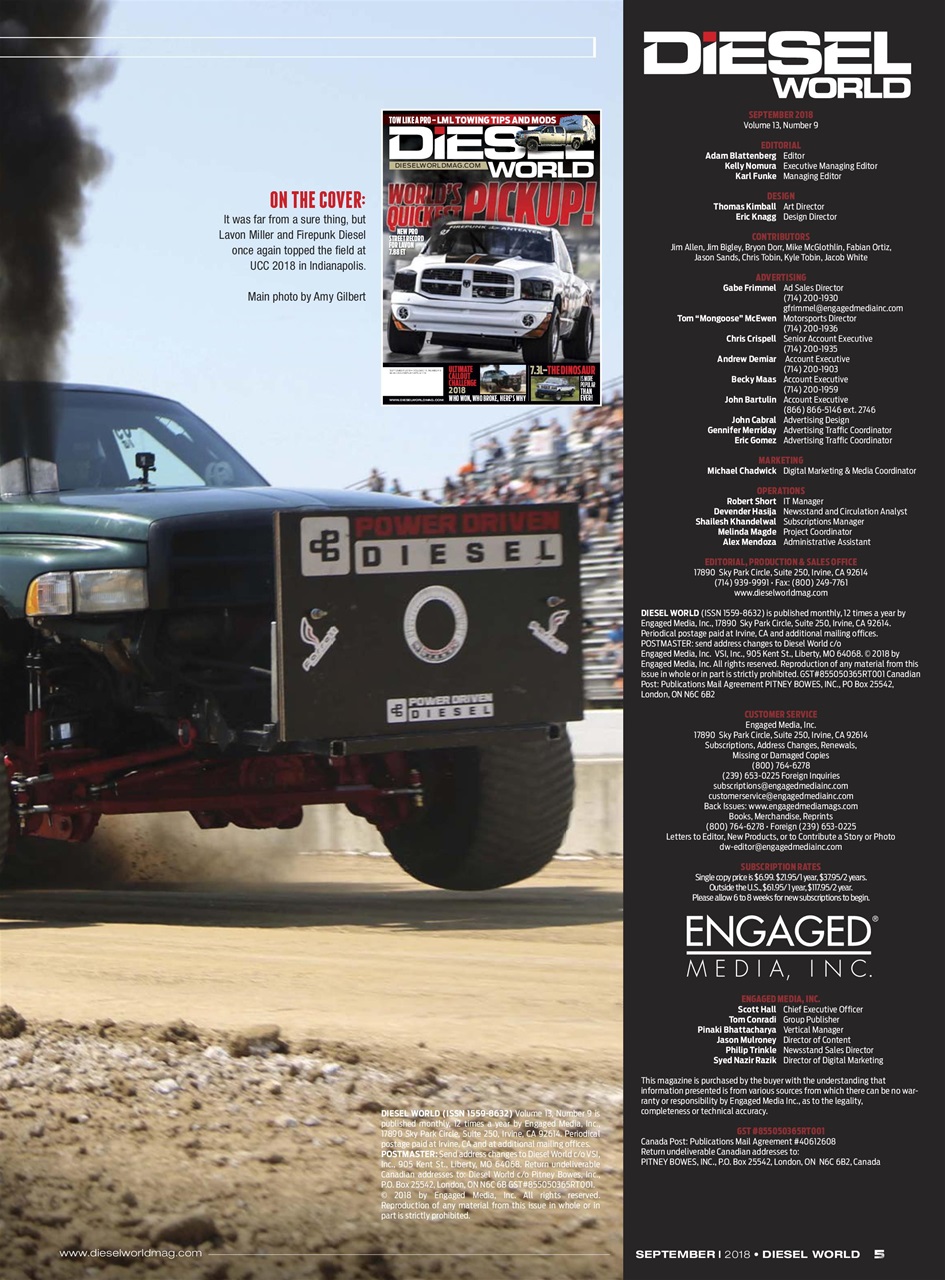 Diesel World Preview Pages