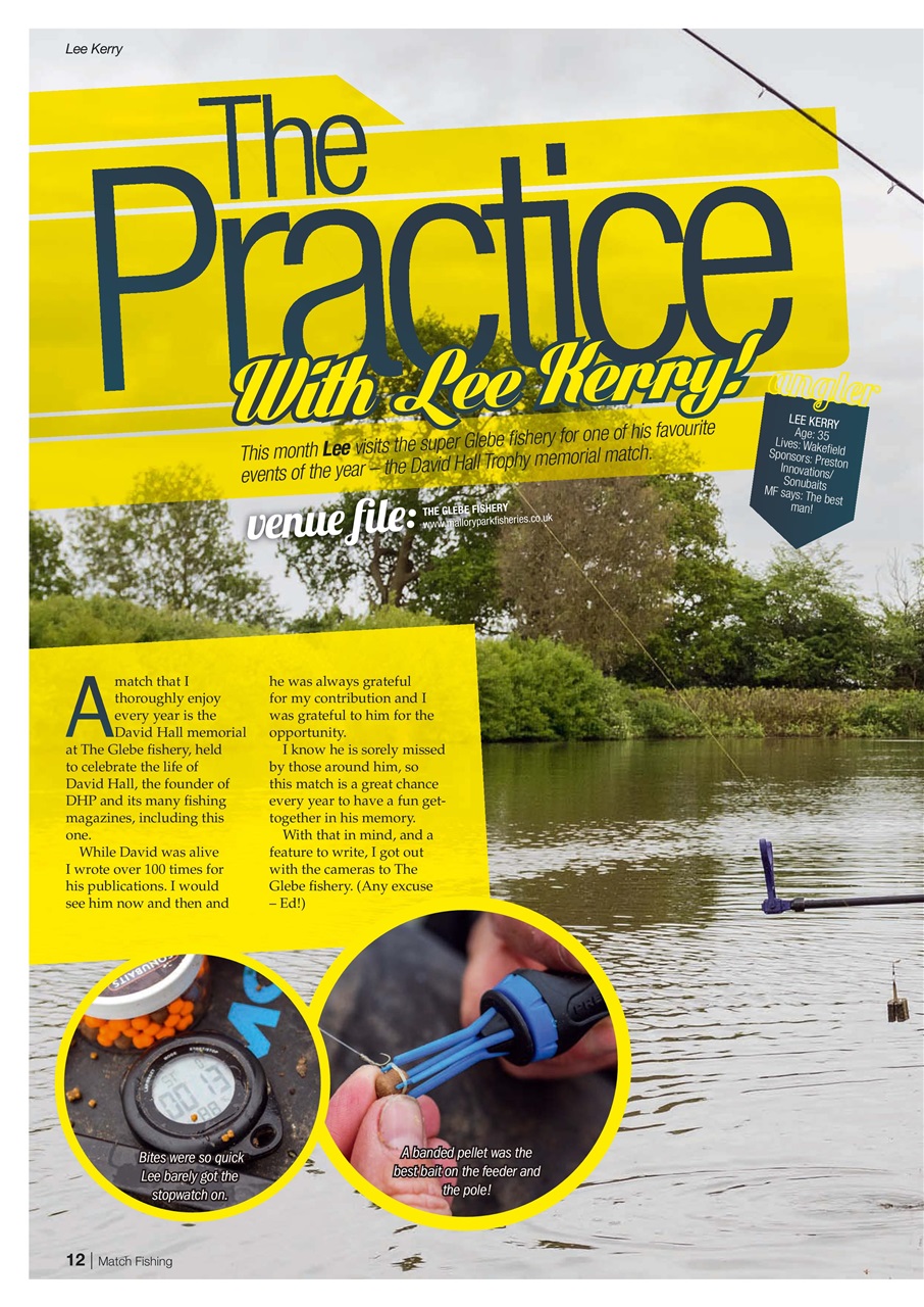 Match Fishing Preview Pages