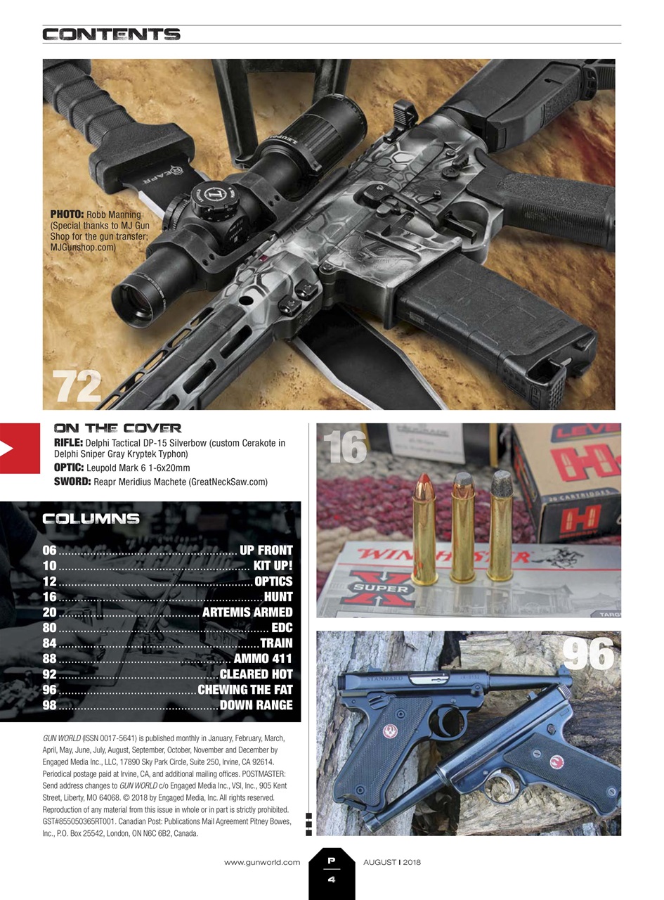 Gun World Preview Pages