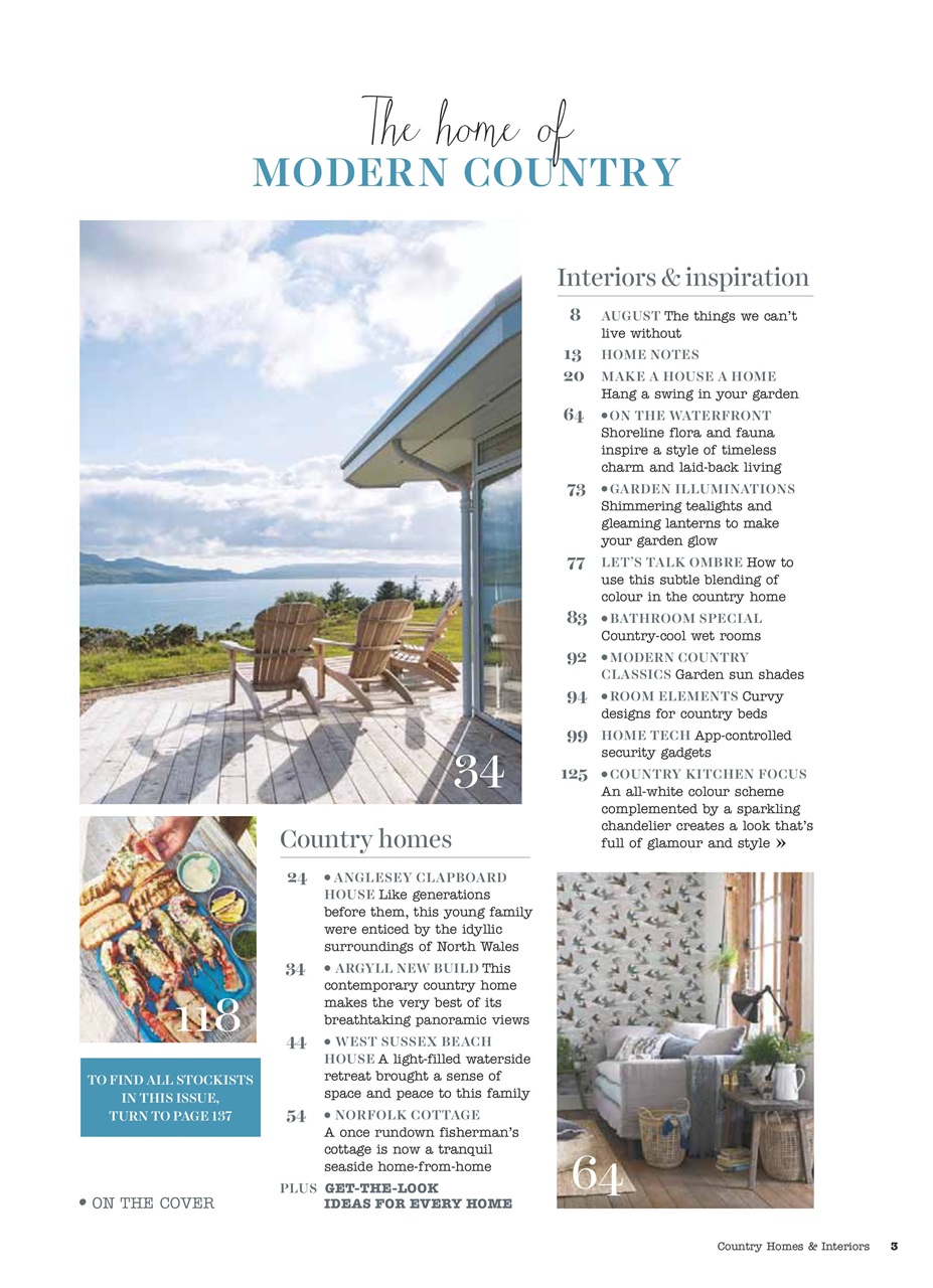 Country Homes & Interiors Preview Pages
