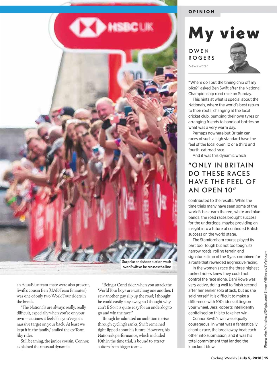 Cycling Weekly Preview Pages