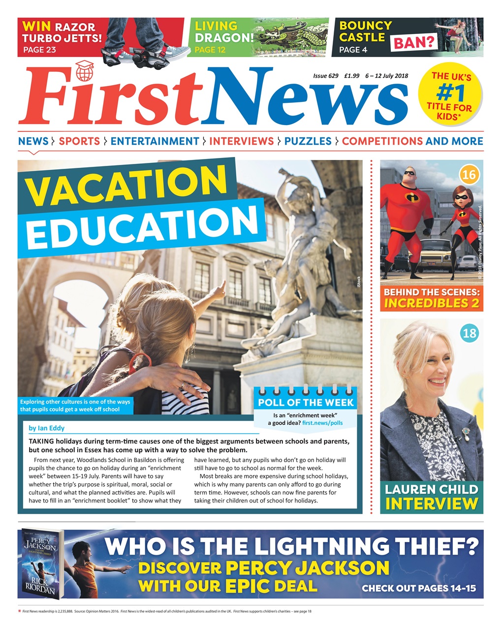 First News Preview Pages