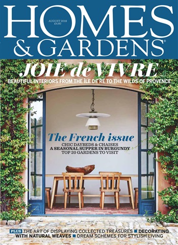 Homes & Gardens issue August 2018