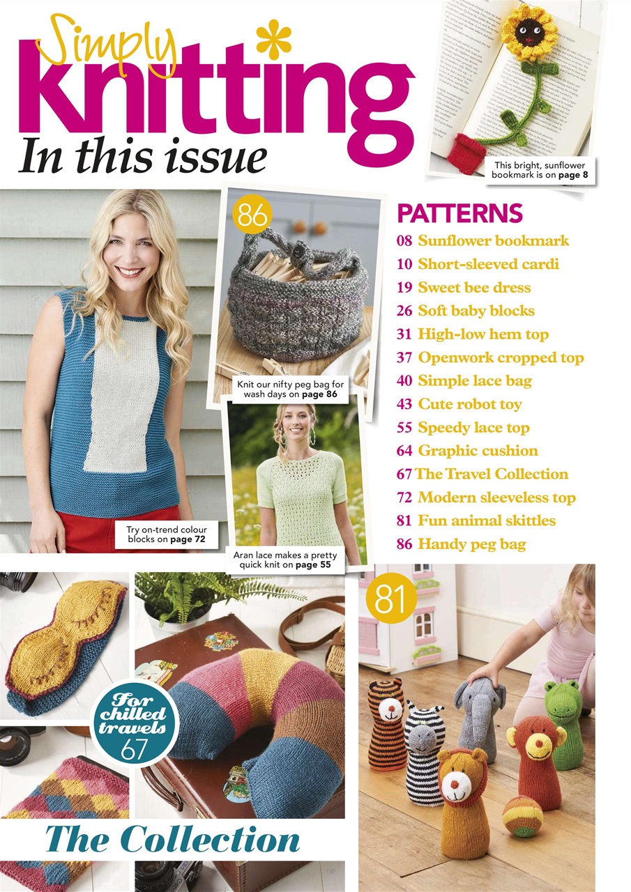 Simply Knitting Preview Pages