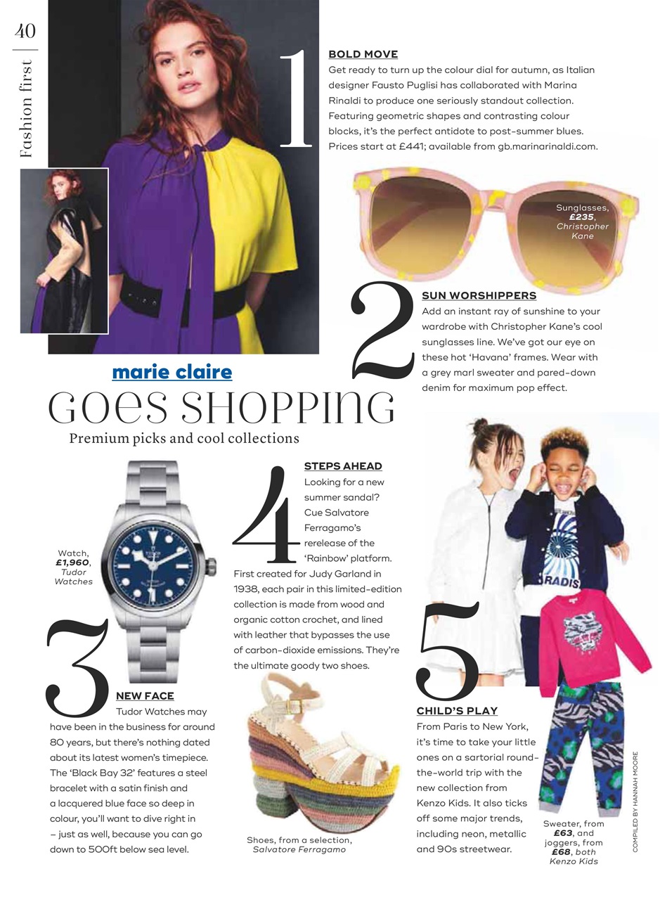 Marie Claire Preview Pages