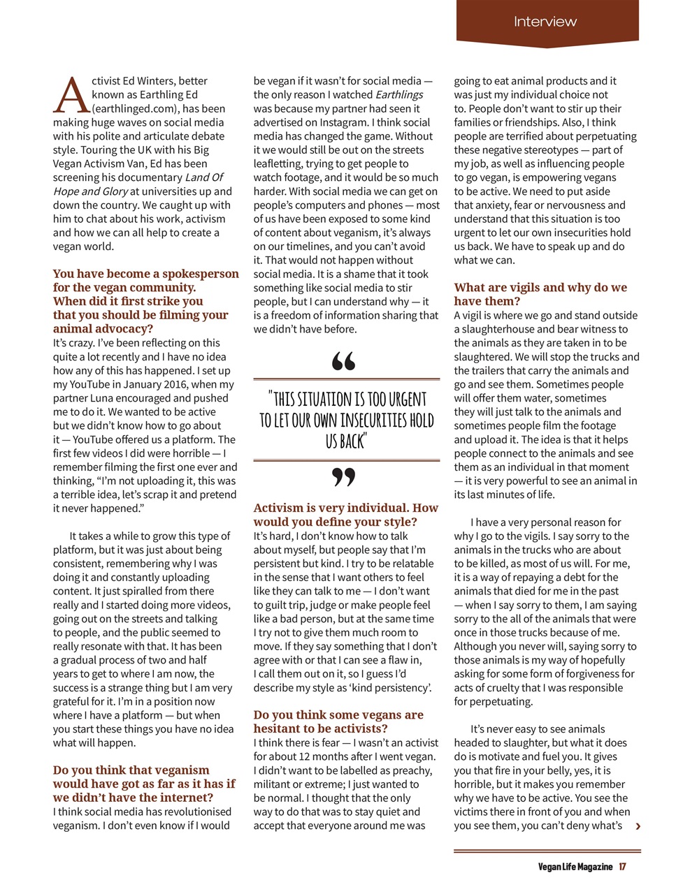 Vegan Life Preview Pages