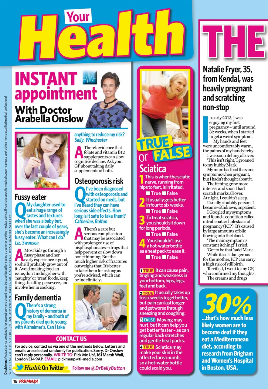 Pick Me Up Preview Pages
