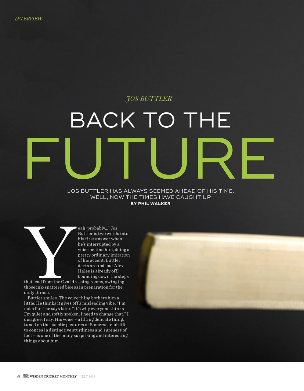 Wisden Cricket Monthly Preview Pages