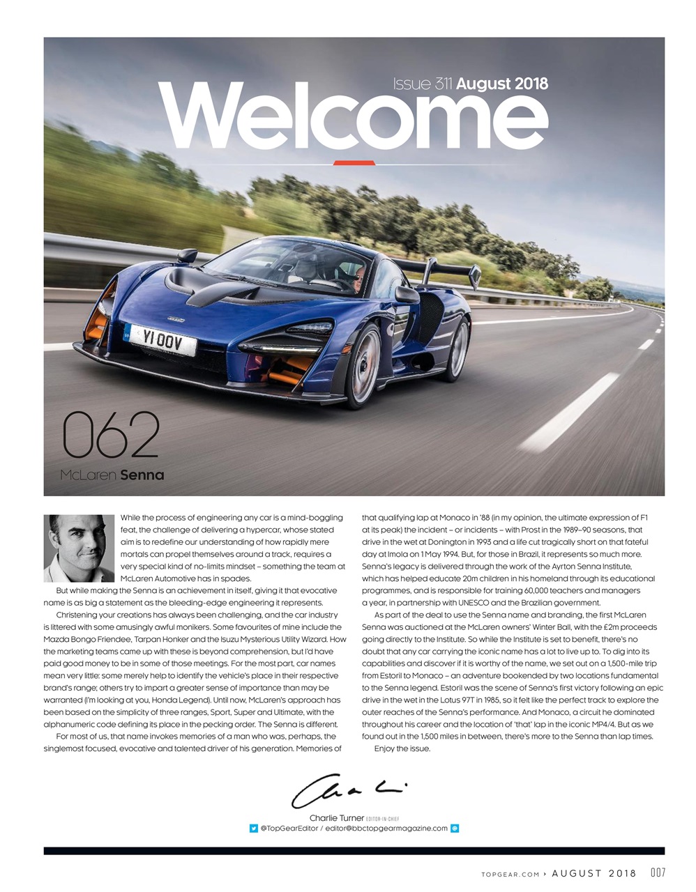 BBC Top Gear Magazine Preview Pages