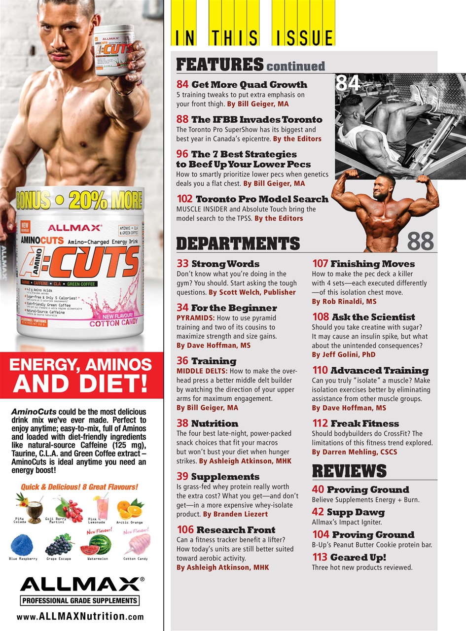 Muscle Insider Magazine Preview Pages