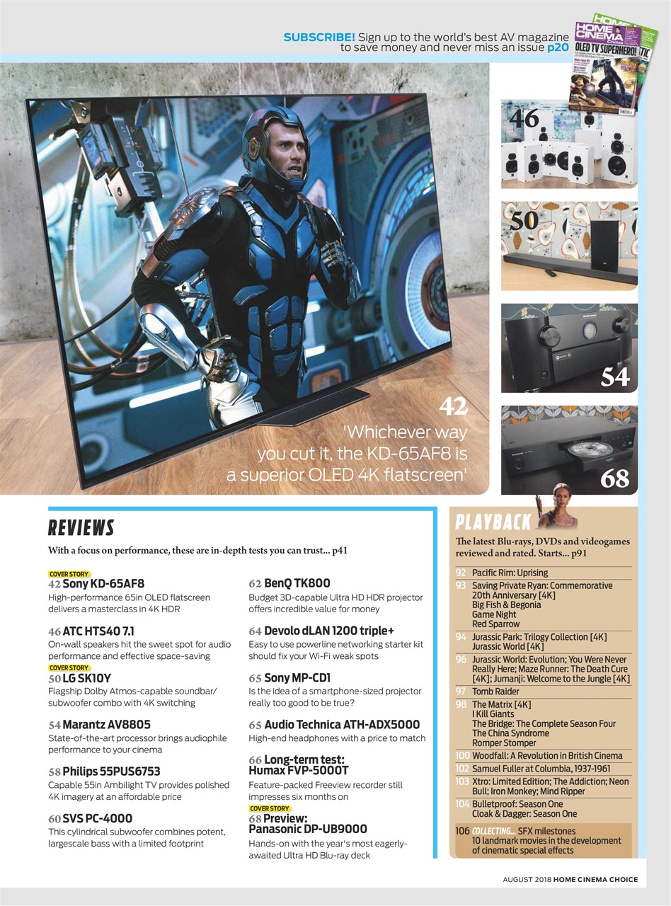 Home Cinema Choice Preview Pages