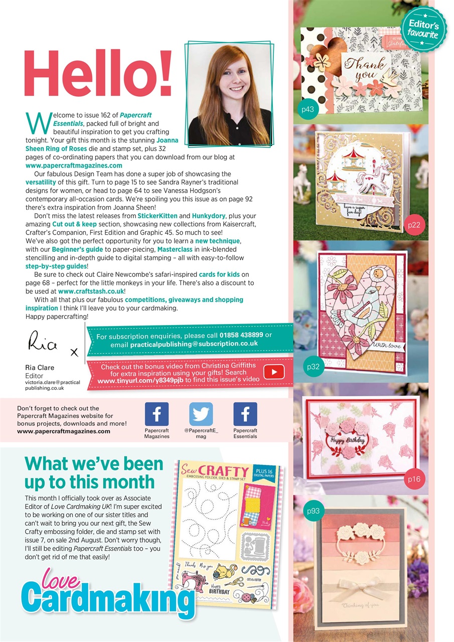 Papercraft Essentials Preview Pages