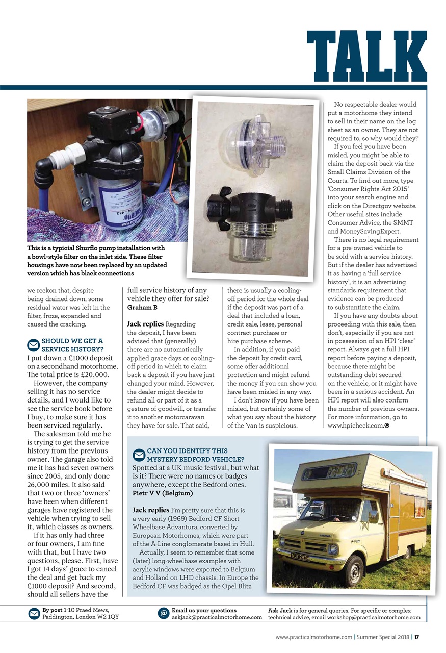 Practical Motorhome Preview Pages