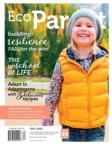Ecoparent Magazine issue Fall 2018