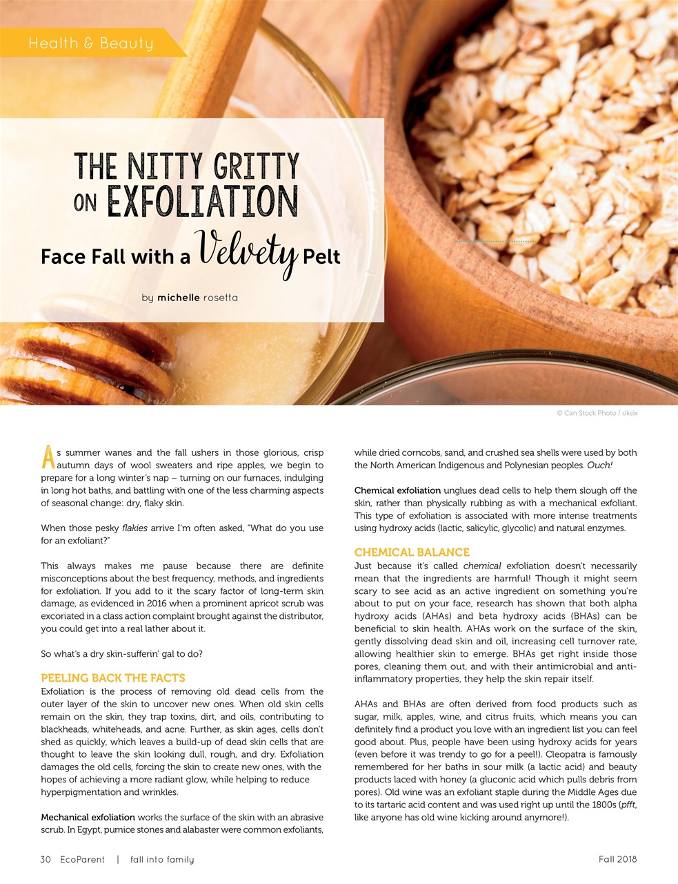 Ecoparent Magazine Preview Pages