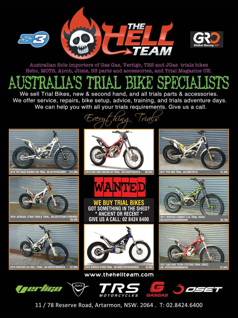 JUST BIKES Preview Pages