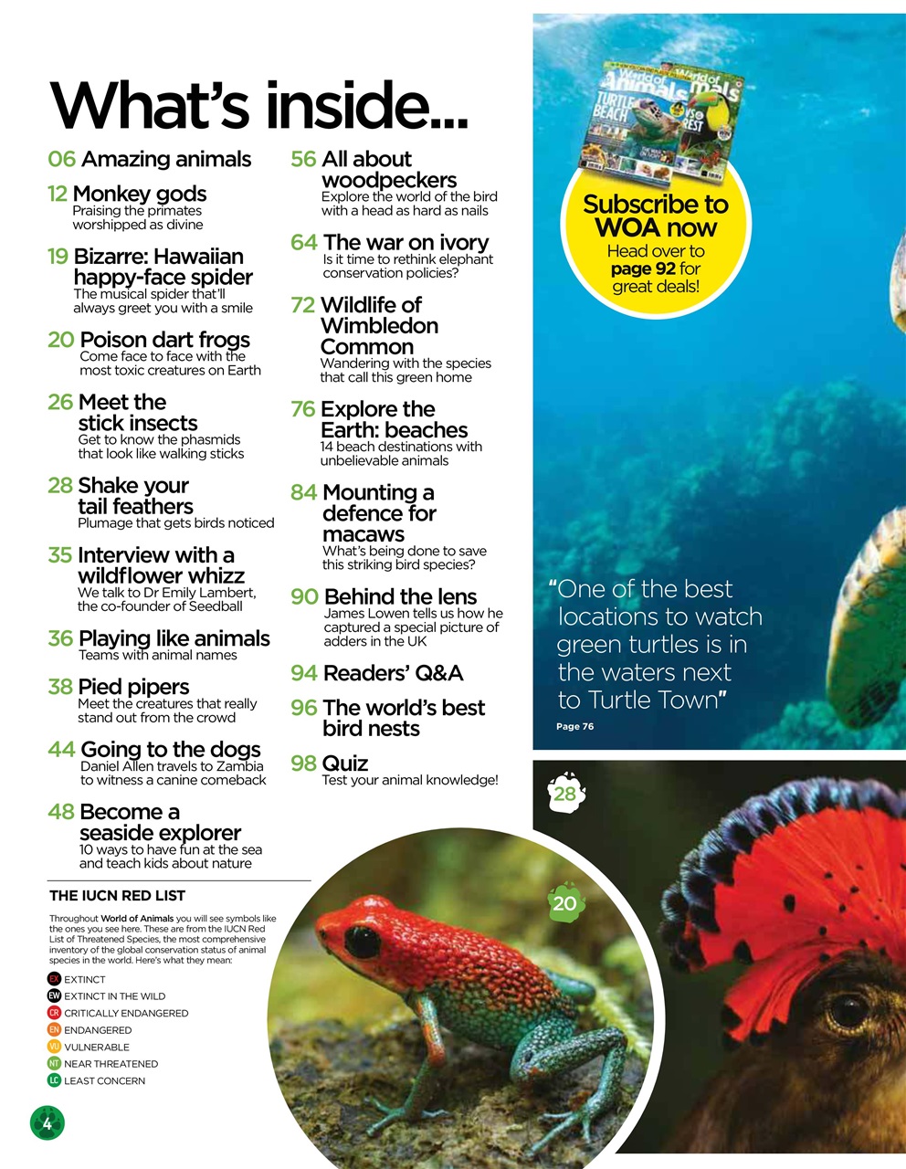 World of Animals Preview Pages