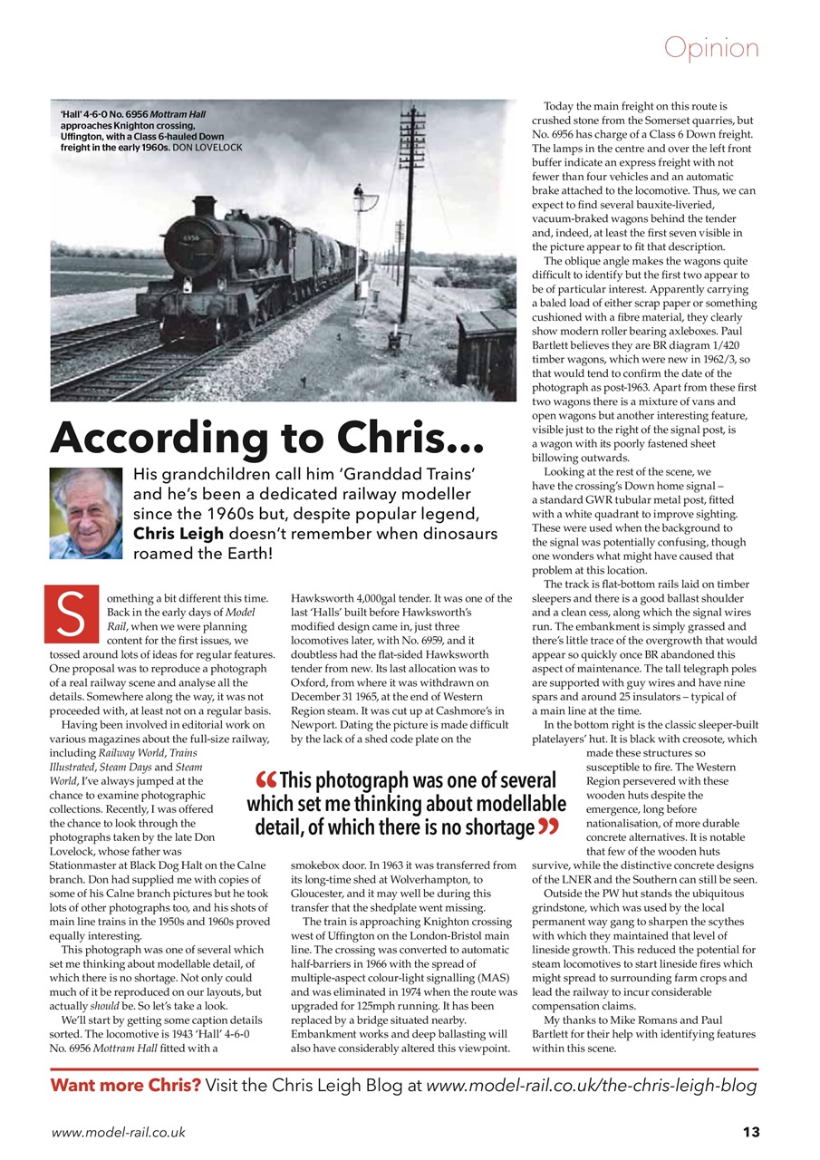 Model Rail Preview Pages