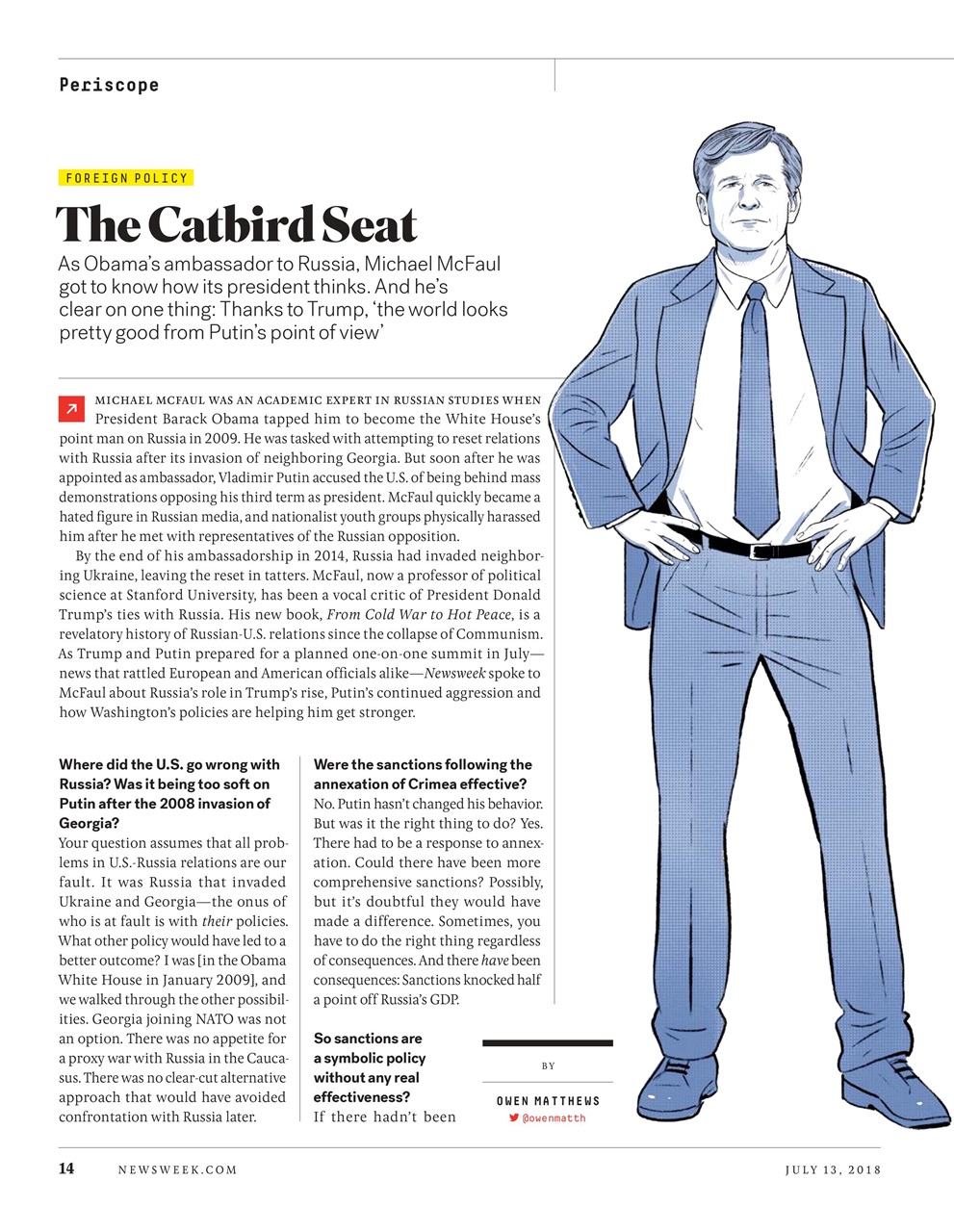 Newsweek International Preview Pages